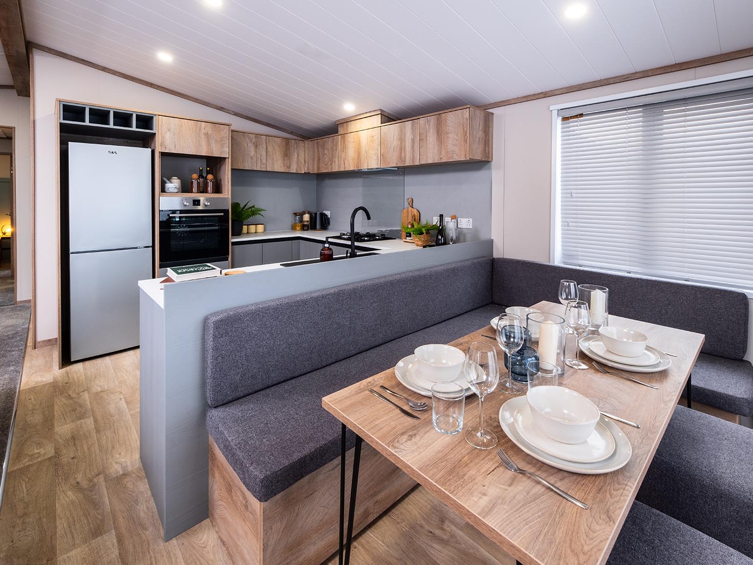 Ash Lodge light-filled living space, Lake District holiday rental